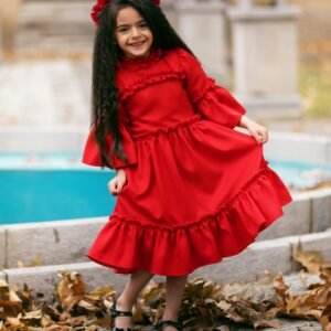 Girls Printed Frock